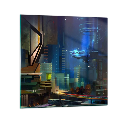 Impression sur verre - Image sur verre - Dans le futur proche - 30x30 cm