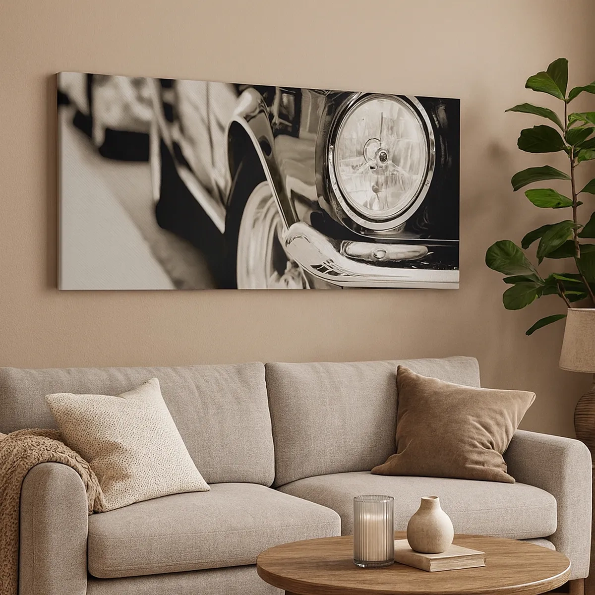 Impression sur toile - Image sur toile - Brillance permanente - 30x30 cm