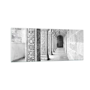 Impression sur verre - Image sur verre - Où cela mène-t-il…? - 100x40 cm