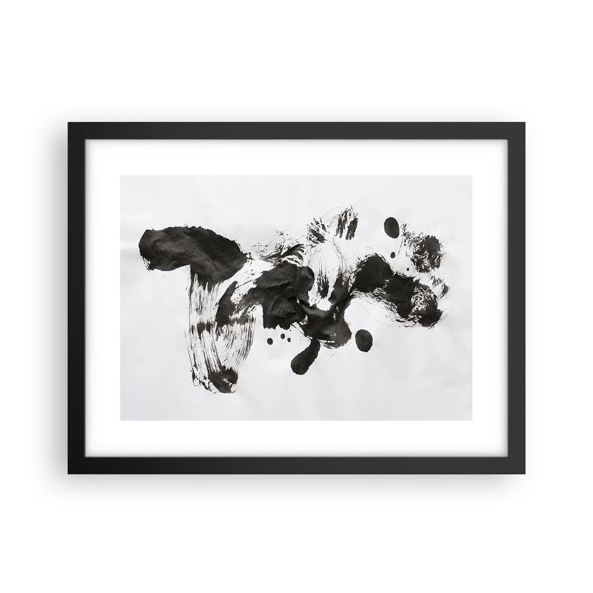 Affiche dans un cadre noir - Poster - De la méthode dans la folie ? - 40x30 cm