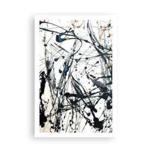 Affiche - Poster - Abstraction expressionniste - 61x91 cm