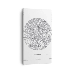 Impression sur toile - Image sur toile - Anatomie de Cracovie - 45x80 cm