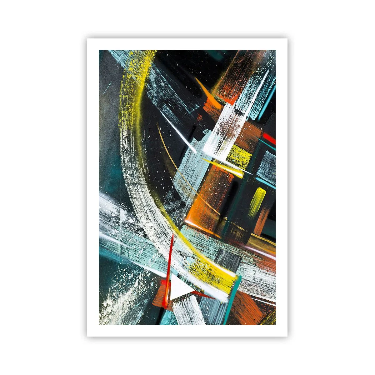 Affiche - Poster - L'énergie du mouvement - 61x91 cm