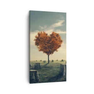 Impression sur toile - Image sur toile - Il y a toujours de l'espoir - 45x80 cm