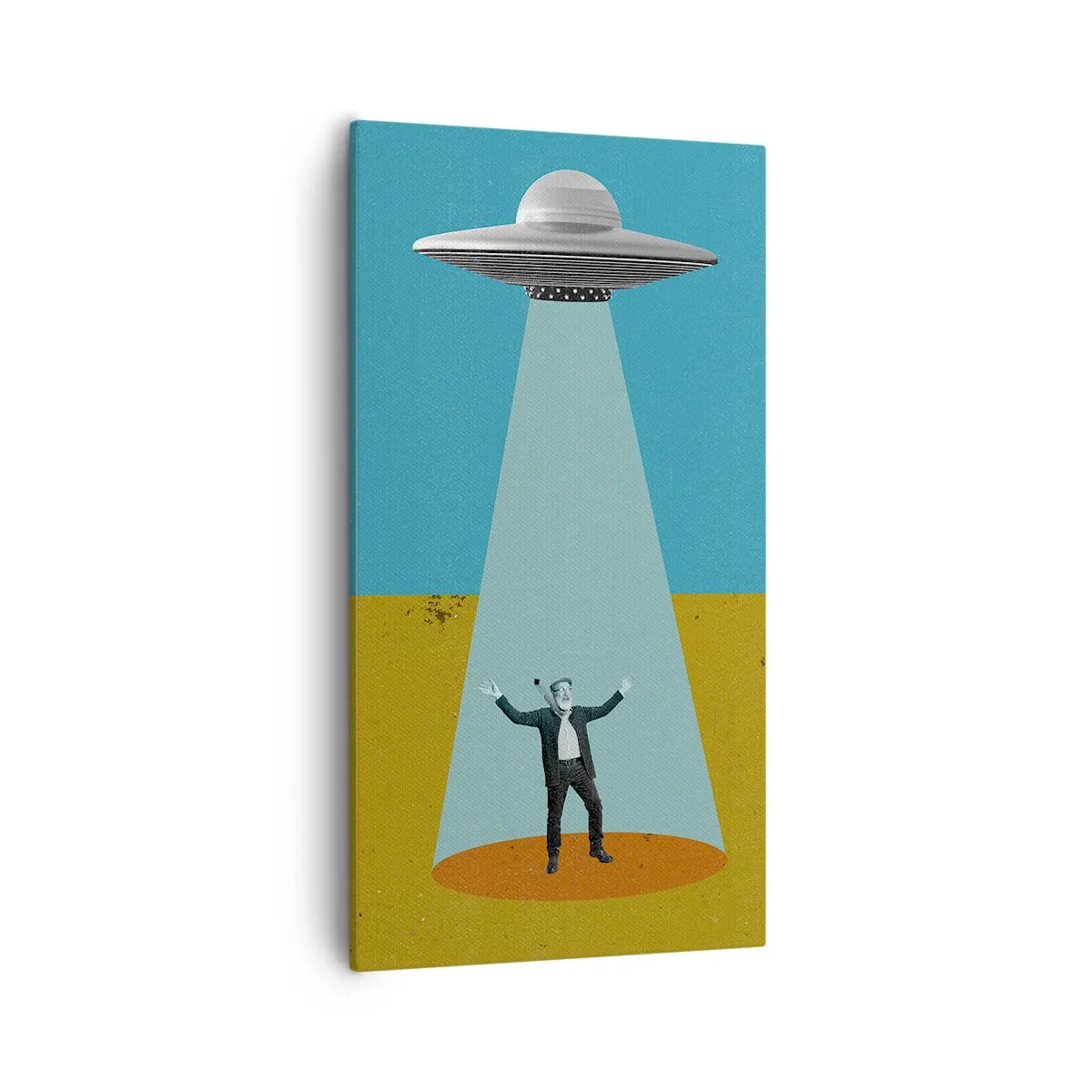 Impression sur toile - Image sur toile - Rencontre proche - 55x100 cm