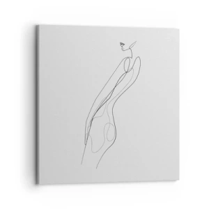 Impression sur toile - Image sur toile - Juste une promesse - 70x70 cm