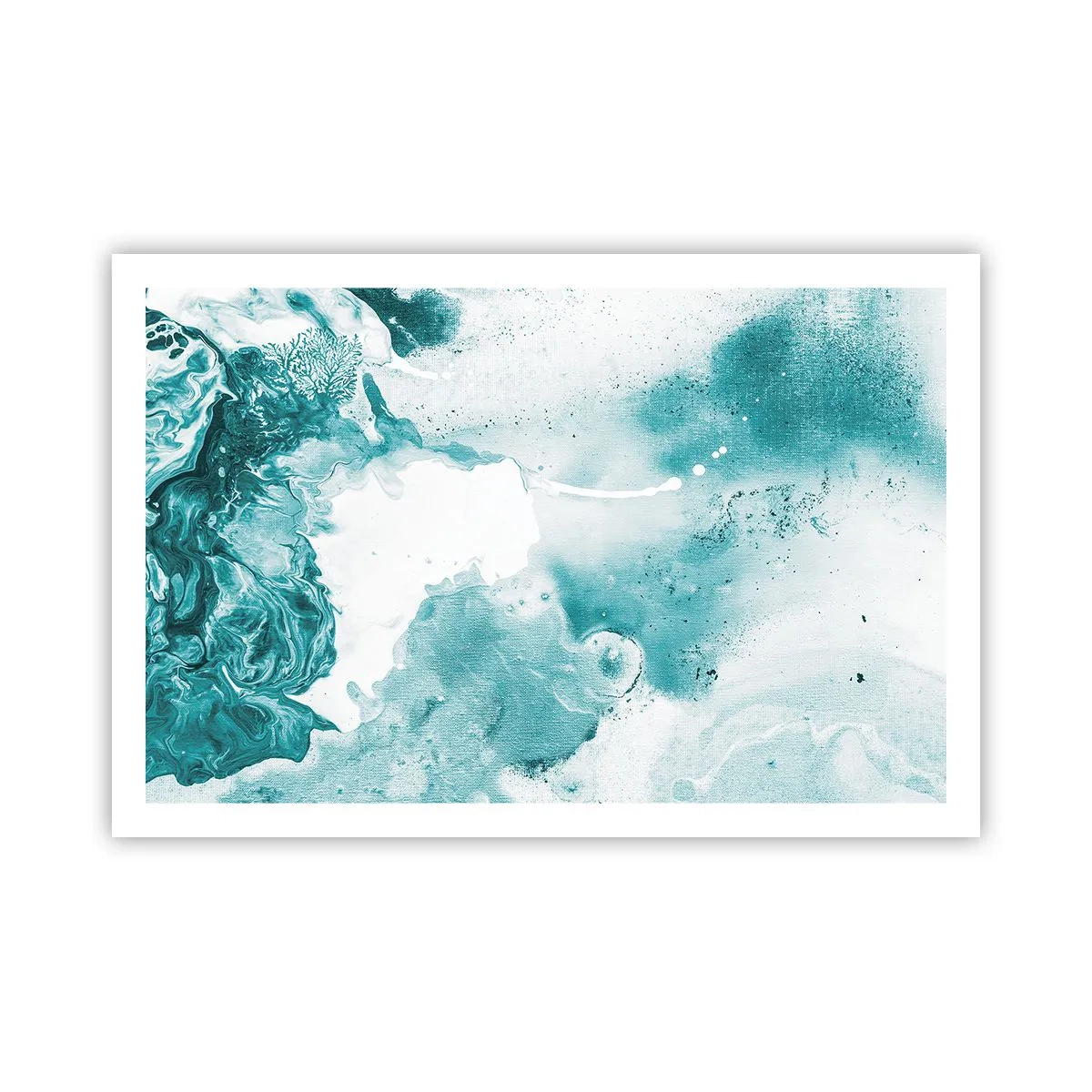 Affiche - Poster - Marécage bleu - 91x61 cm