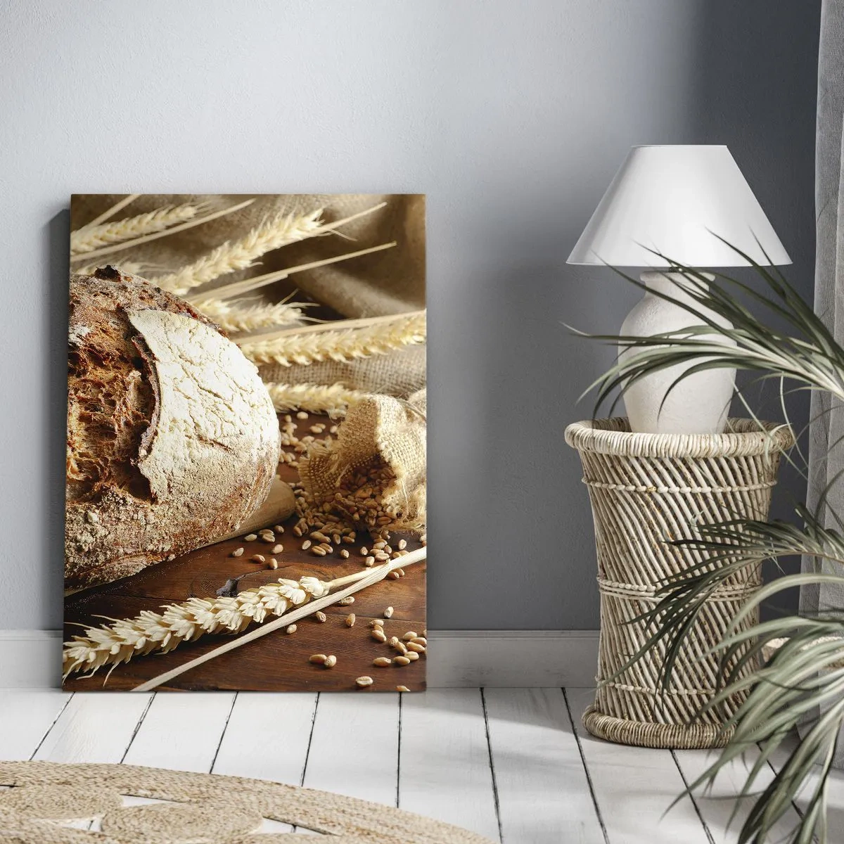 Impression sur toile - Image sur toile - Appétissant, parfumé, croquant - 45x80 cm