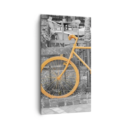 Impression sur toile - Image sur toile - Allez, je vais attendre ici - 45x80 cm