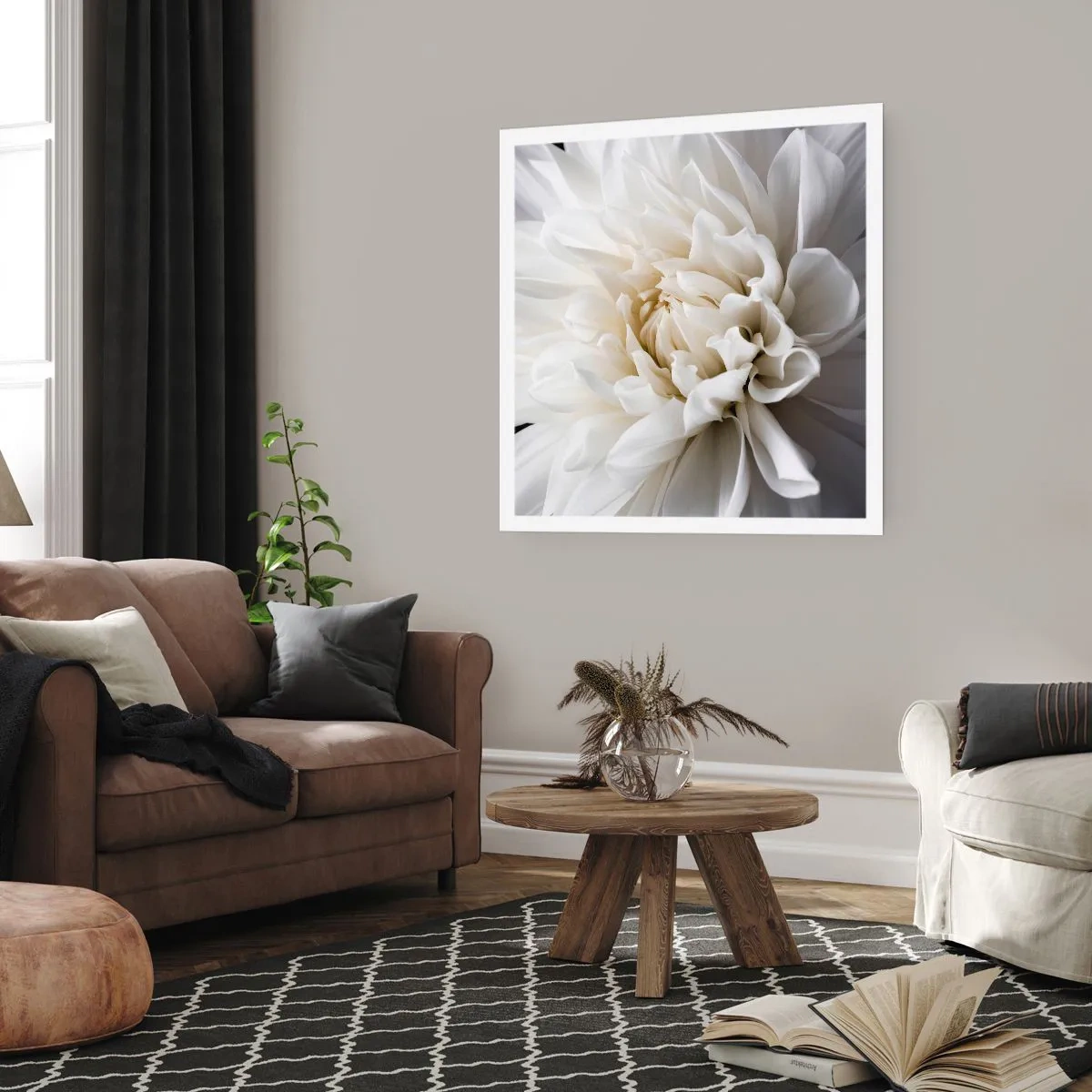 Affiche - Poster - Le matin de la jeune mariéé - 30x30 cm