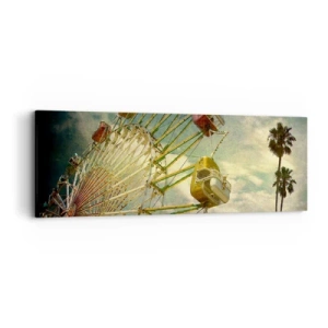 Impression sur toile - Image sur toile - On va faire la fête - 90x30 cm