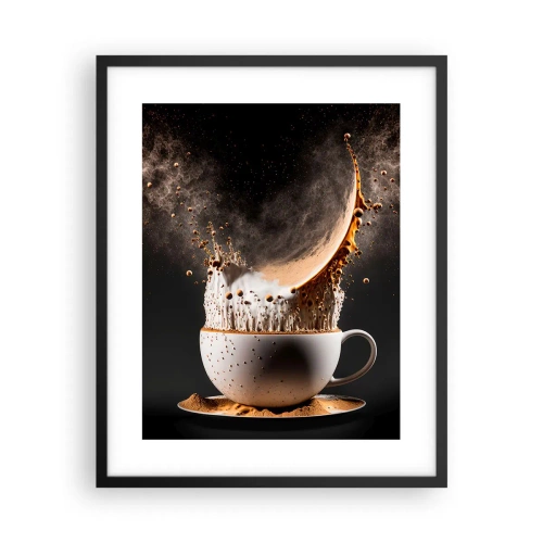 Affiche dans un cadre noir - Poster - Une explosion de saveur - 40x50 cm