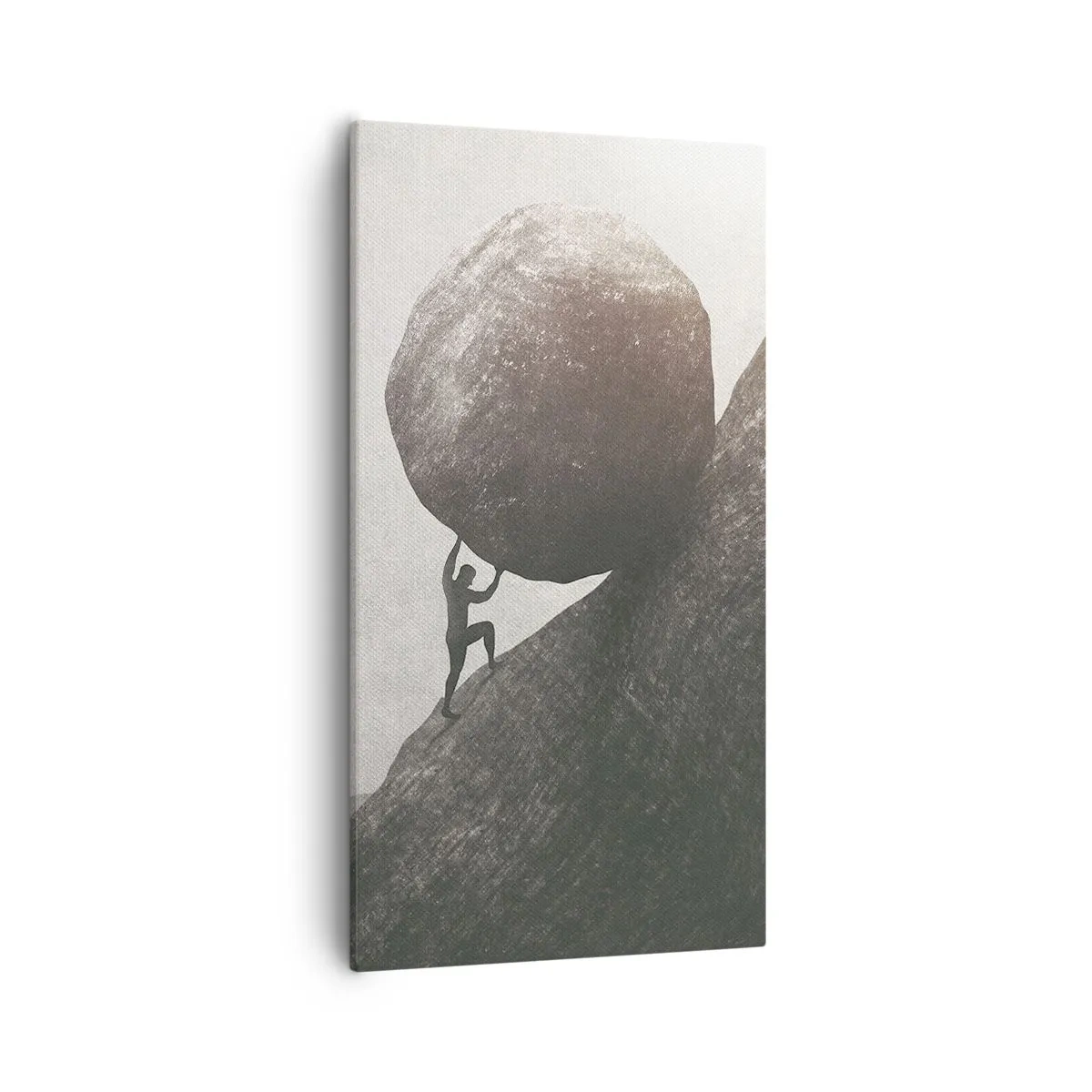 Impression sur toile - Image sur toile - Je crois contre tout espoir - 55x100 cm