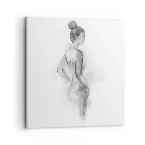 Impression sur toile - Image sur toile - Belle comme une peinture - 70x70 cm