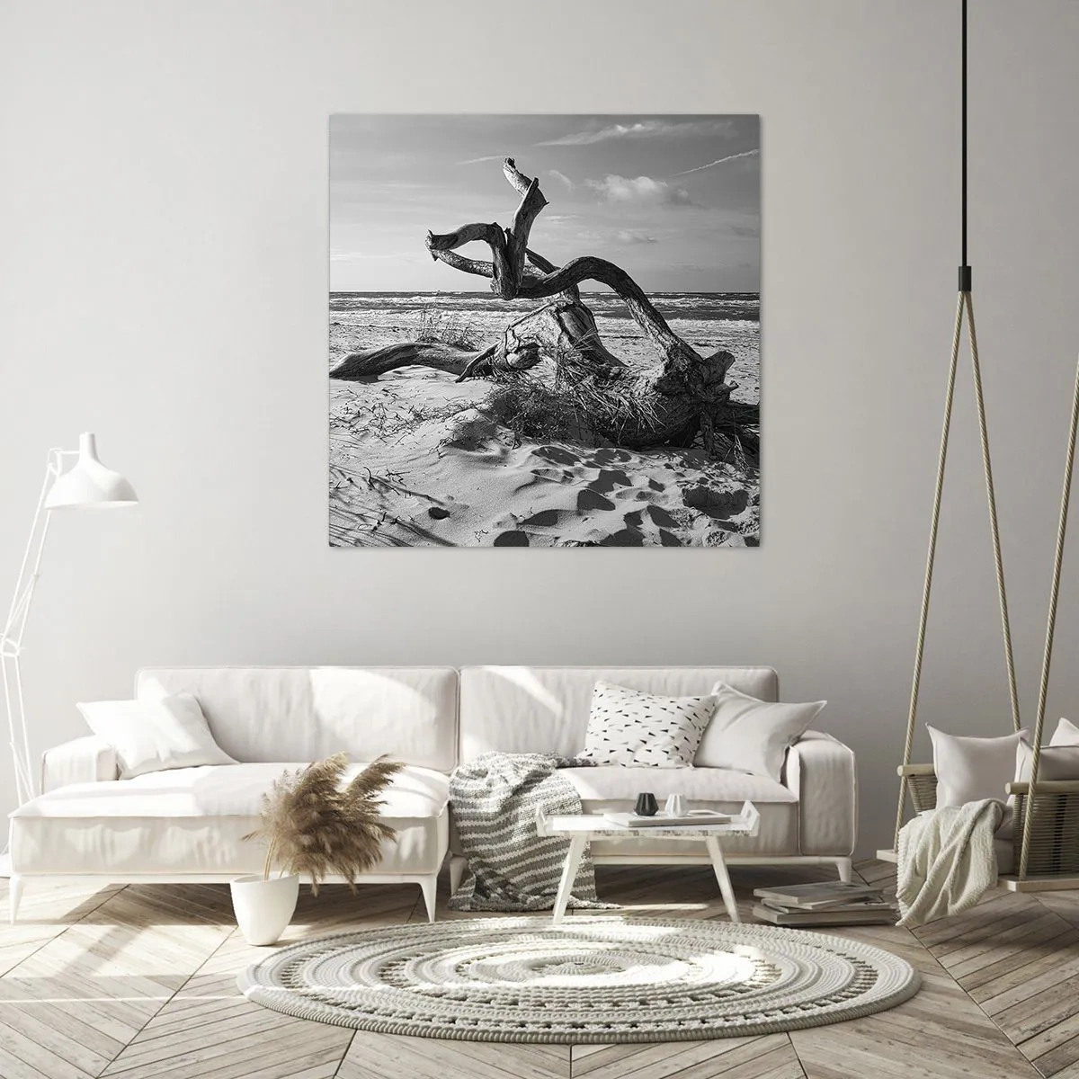 Impression sur toile - Image sur toile - Sculpture marine - 30x30 cm