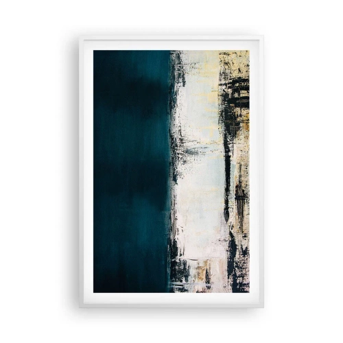 Affiche dans un cadre blanc - Poster - Composition horizontale - 61x91 cm