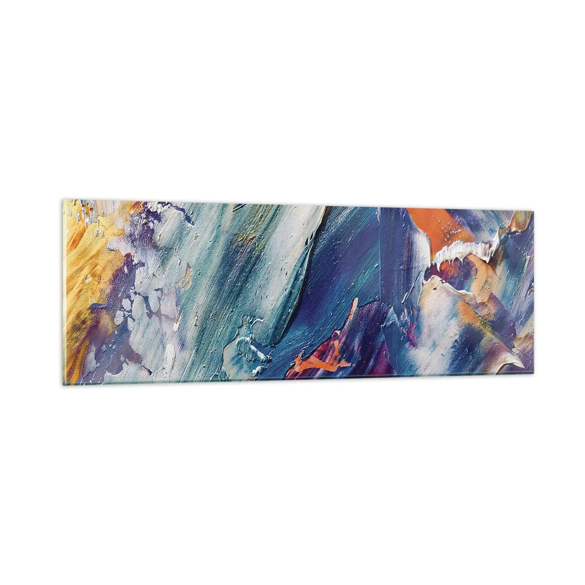 Impression sur verre - Image sur verre - Confusion des couleurs - 90x30 cm