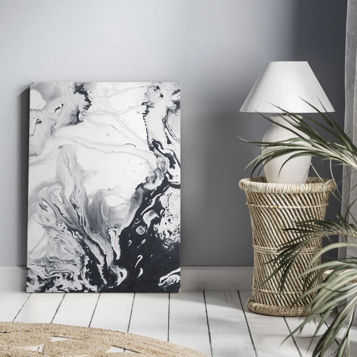 Impression sur toile - Image sur toile - Au centre de la Terre - 55x100 cm