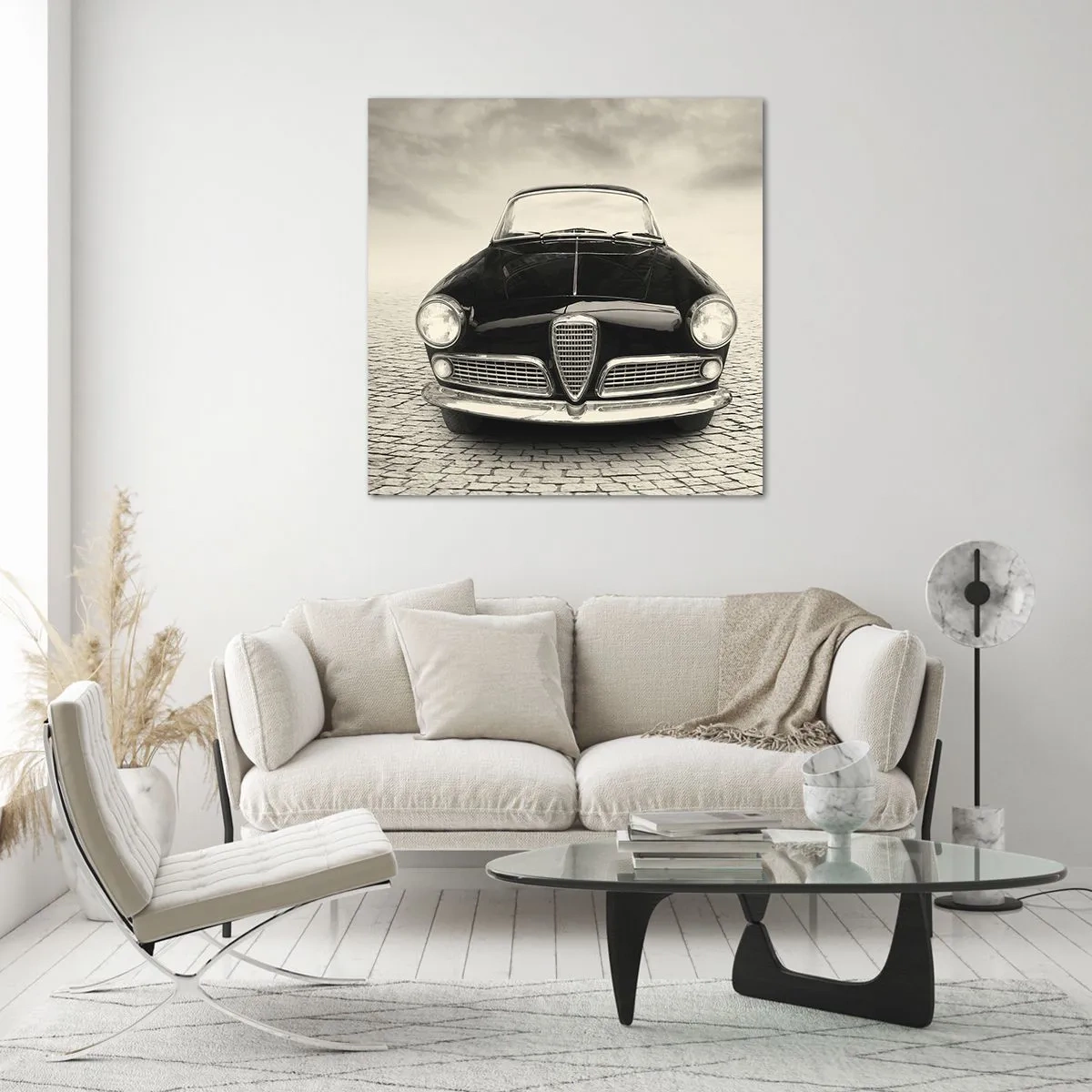 Impression sur verre - Image sur verre - Et alors! Tu ne m'aime pas? - 60x60 cm