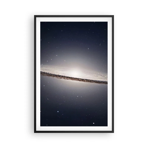 Affiche dans un cadre noir - Poster - Il y a bien longtemps, dans une galaxie très lointaine… - 61x91 cm
