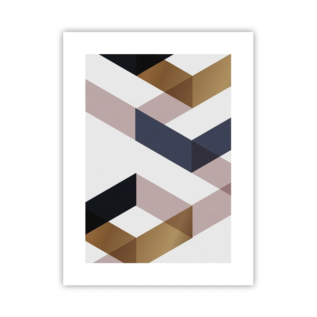 Affiche - Poster - Plats et angles - 30x40 cm