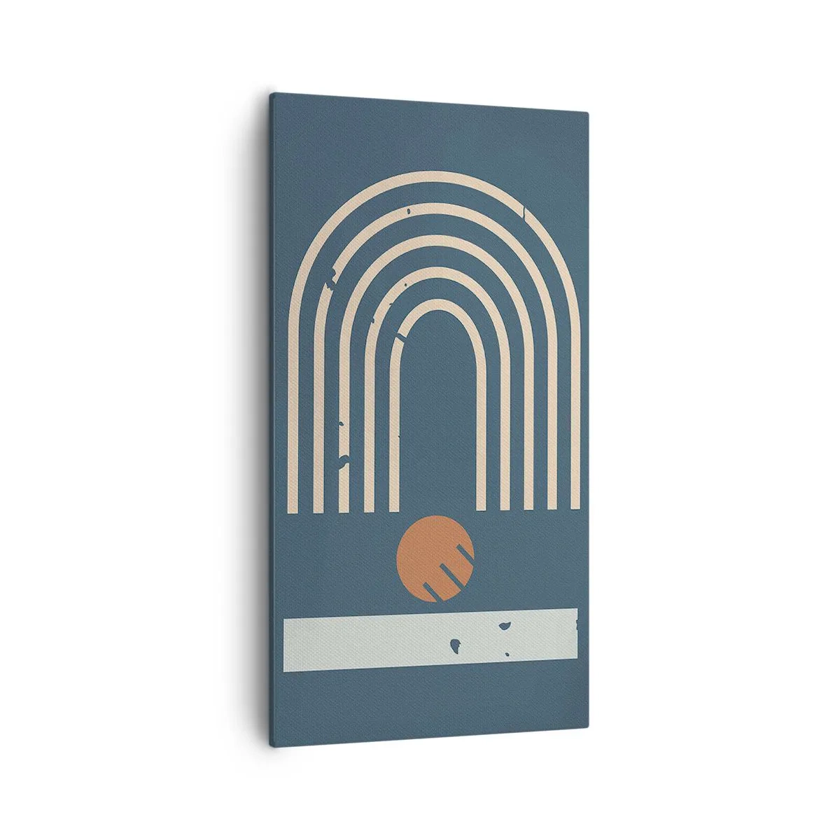 Impression sur toile - Image sur toile - Géométrie sur la grenade - 55x100 cm