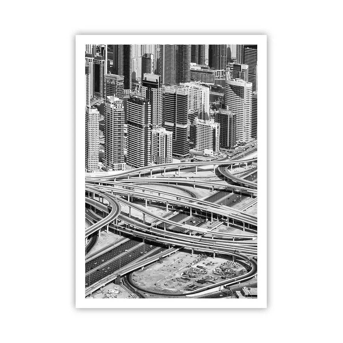 Affiche - Poster - Dubaï - la ville impossible - 70x100 cm