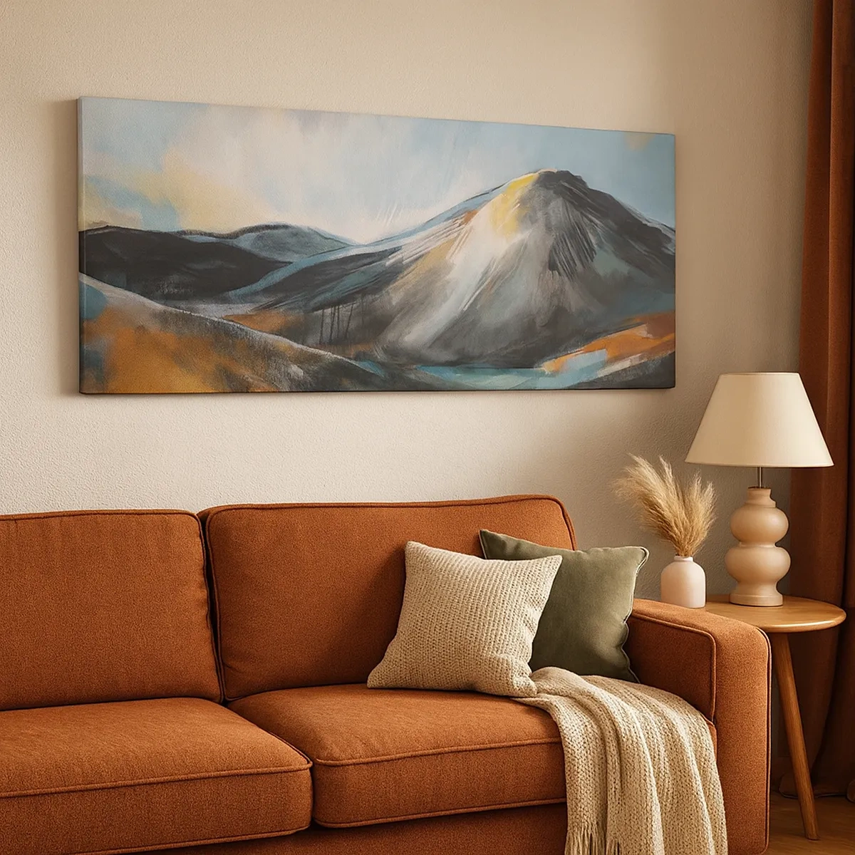 Impression sur toile - Image sur toile - Brut et beau - 30x30 cm