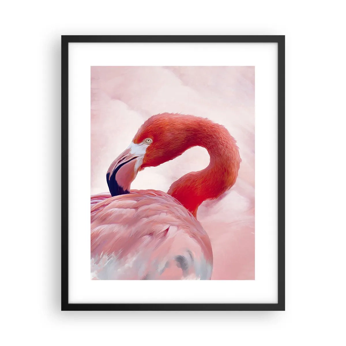 Affiche dans un cadre noir - Poster - Beauté des oiseaux - 40x50 cm
