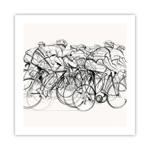 Affiche - Poster - Ensemble en équipe - 50x50 cm