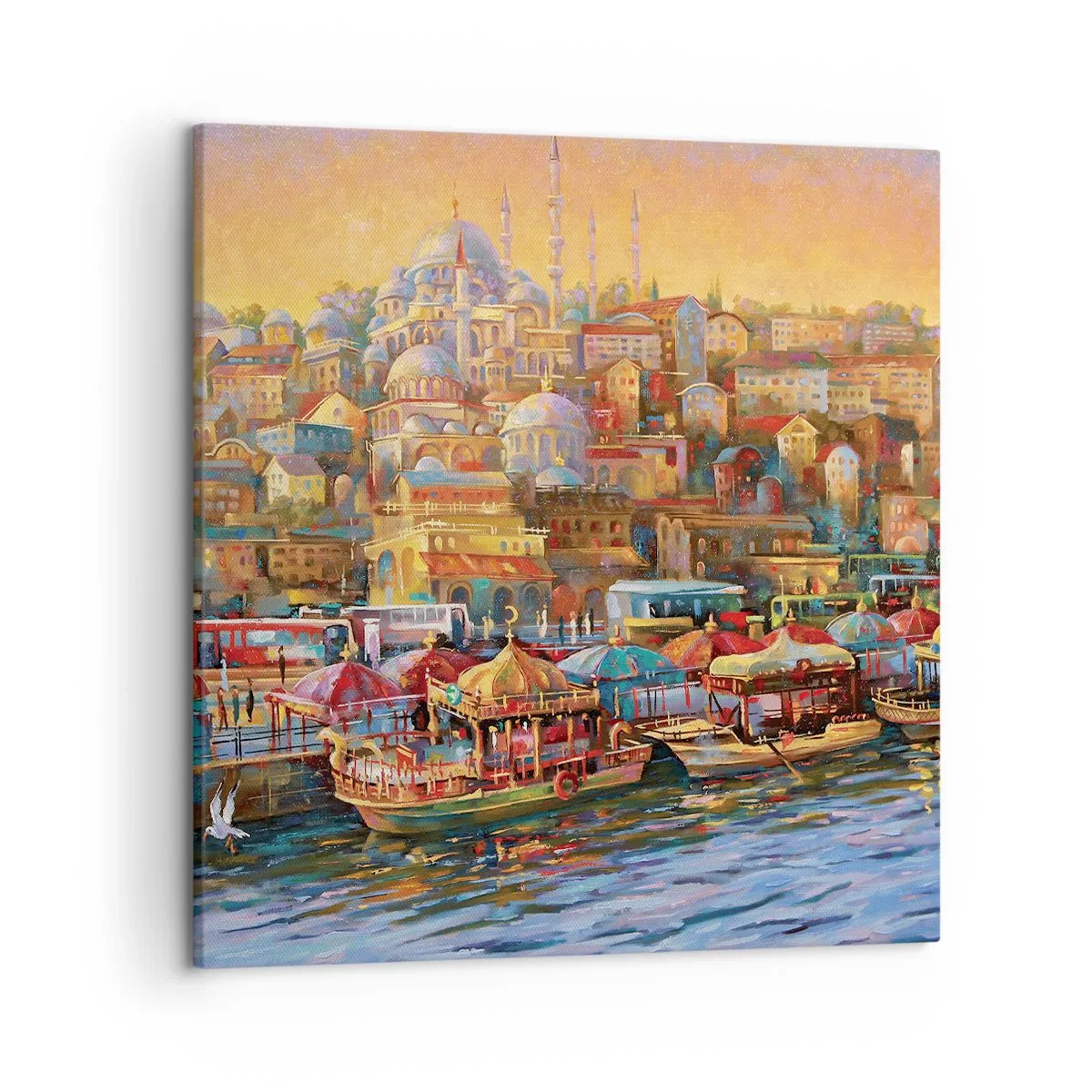Impression sur toile - Image sur toile - Conte d'Istanbul - 50x50 cm
