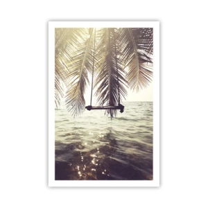 Affiche - Poster - Vous pouvez vous balancer dans les nuages ​​à volonté - 61x91 cm