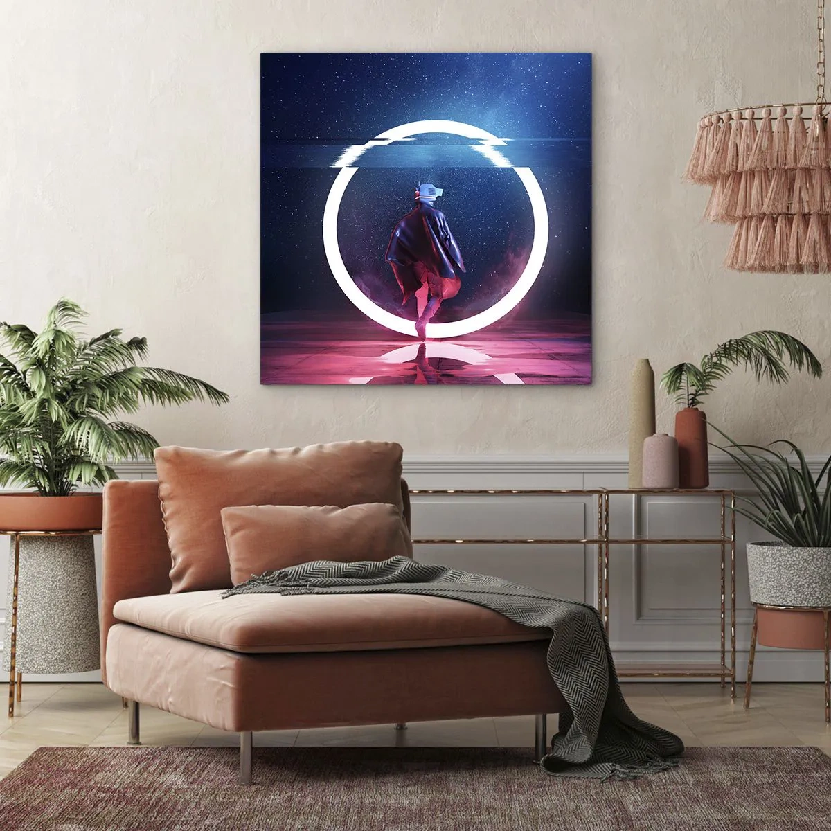 Impression sur toile - Image sur toile - Entre deux mondes - 30x30 cm