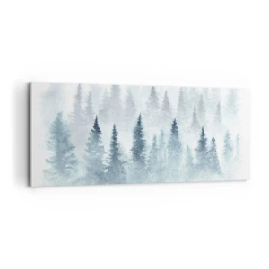 Impression sur toile - Image sur toile - Enveloppé de brouillard - 100x40 cm