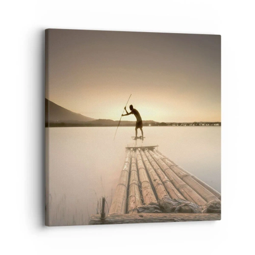 Impression sur toile - Image sur toile - Avant la fin du jour - 30x30 cm