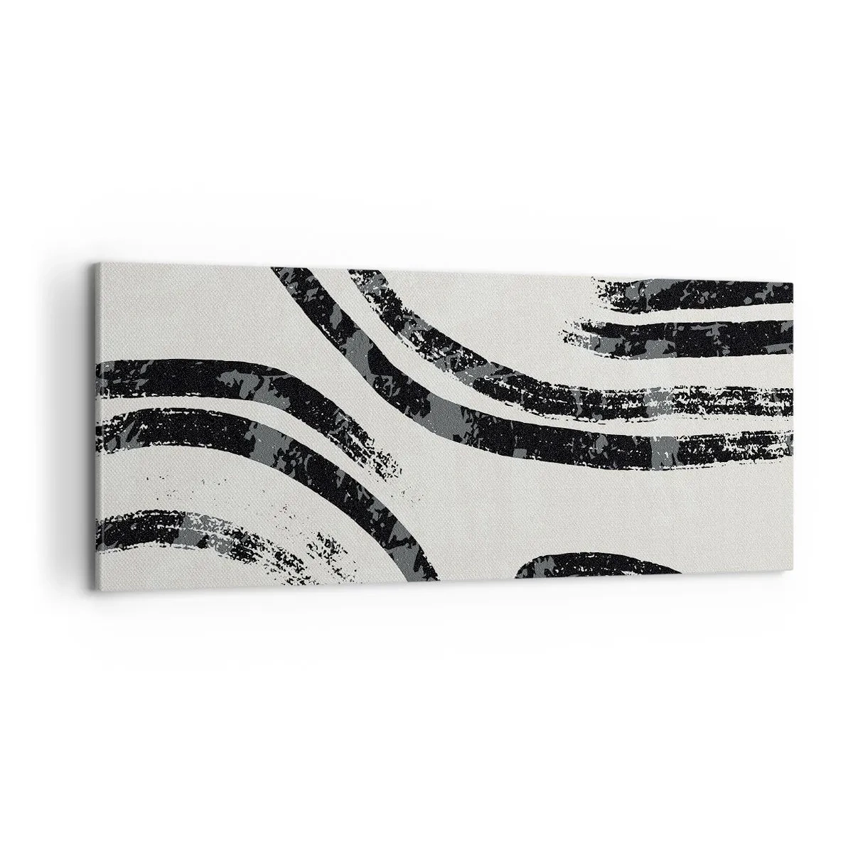 Impression sur toile - Image sur toile - À moitié arrêté - 100x40 cm