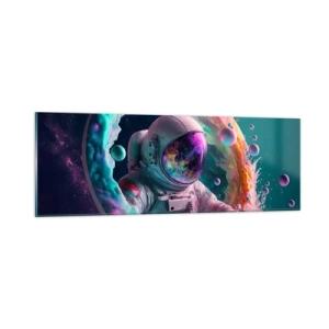 Impression sur verre - Image sur verre - porte des étoiles - 90x30 cm