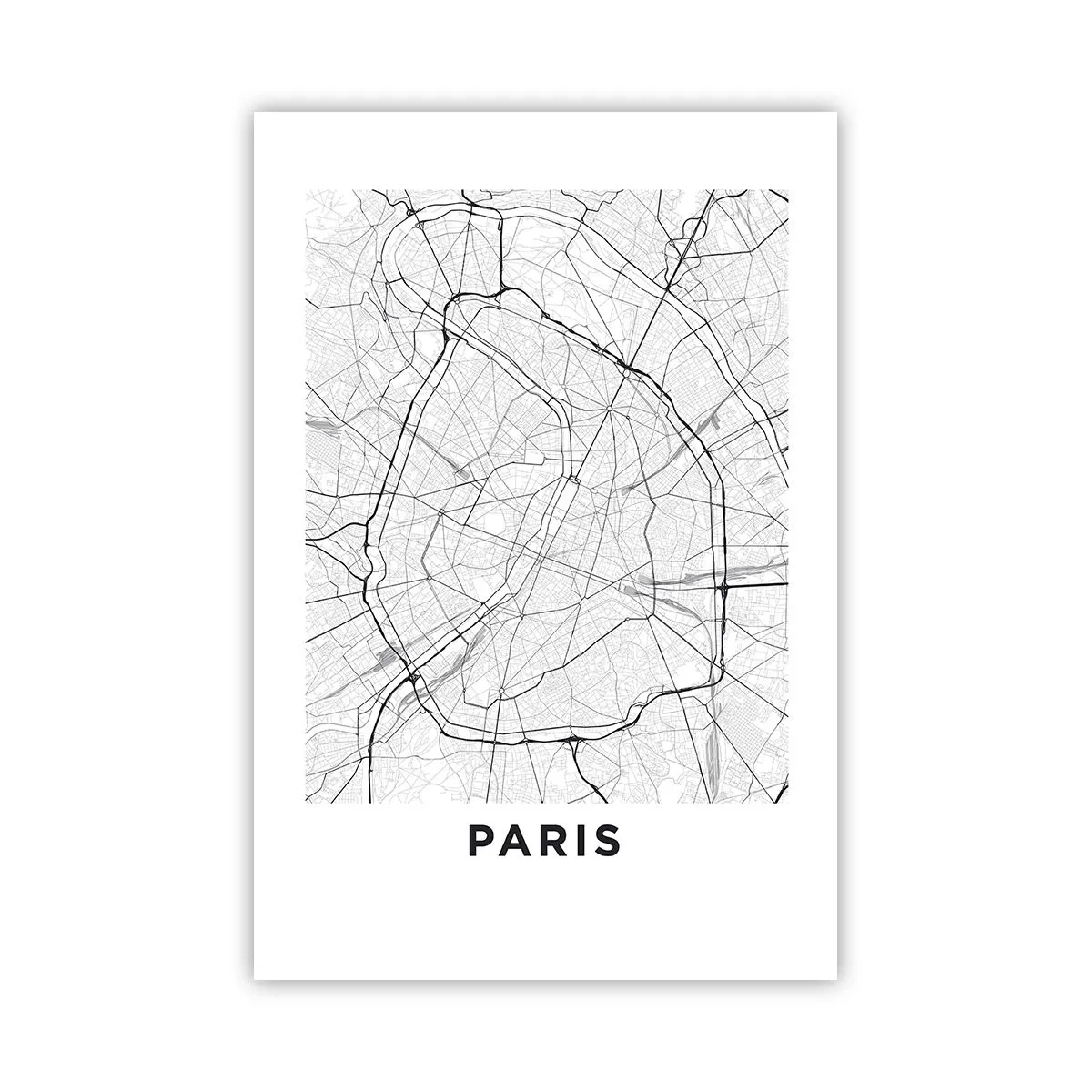 Affiche - Poster - Fleur de Paris - 61x91 cm
