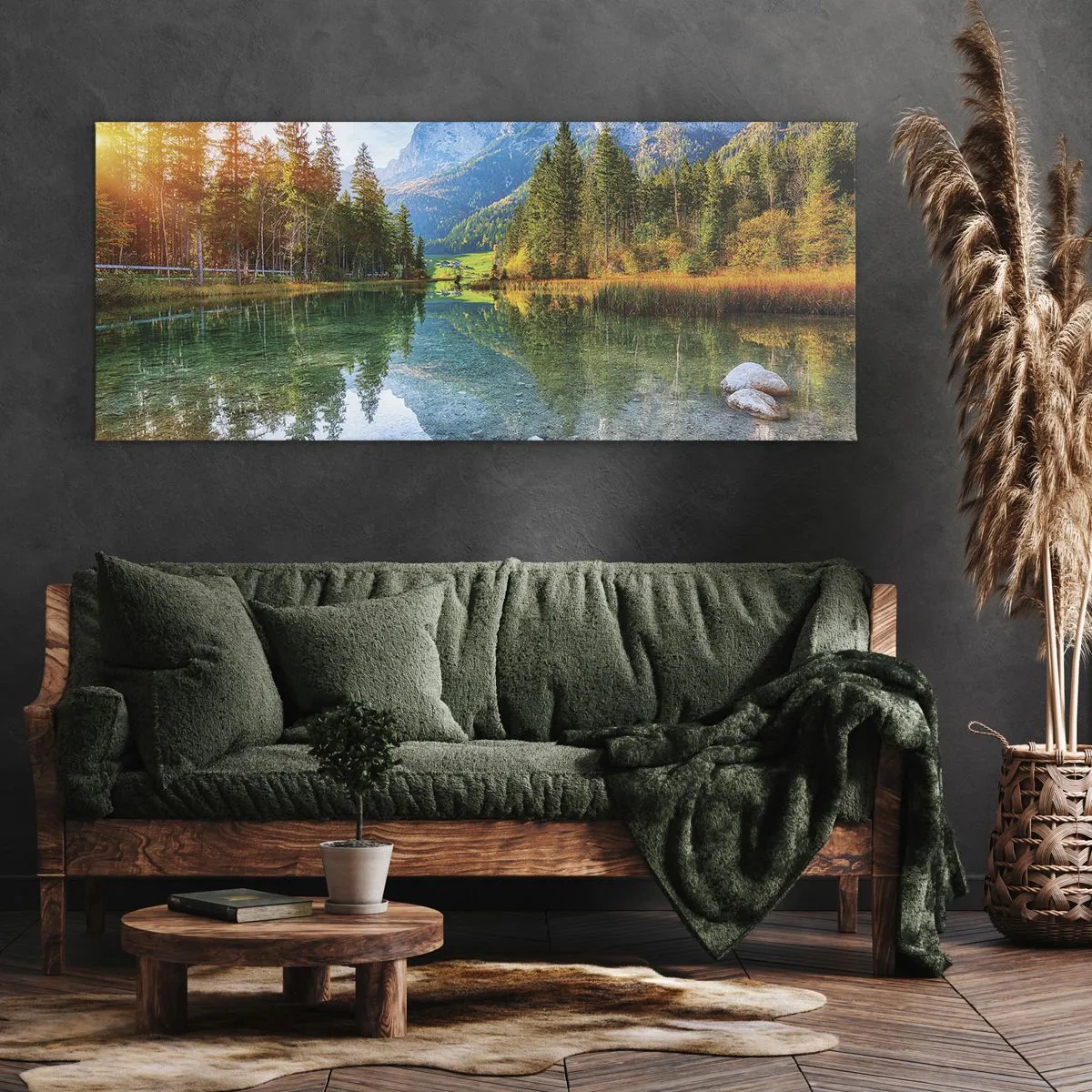 Impression sur toile - Image sur toile - Douceur automnale - 100x40 cm