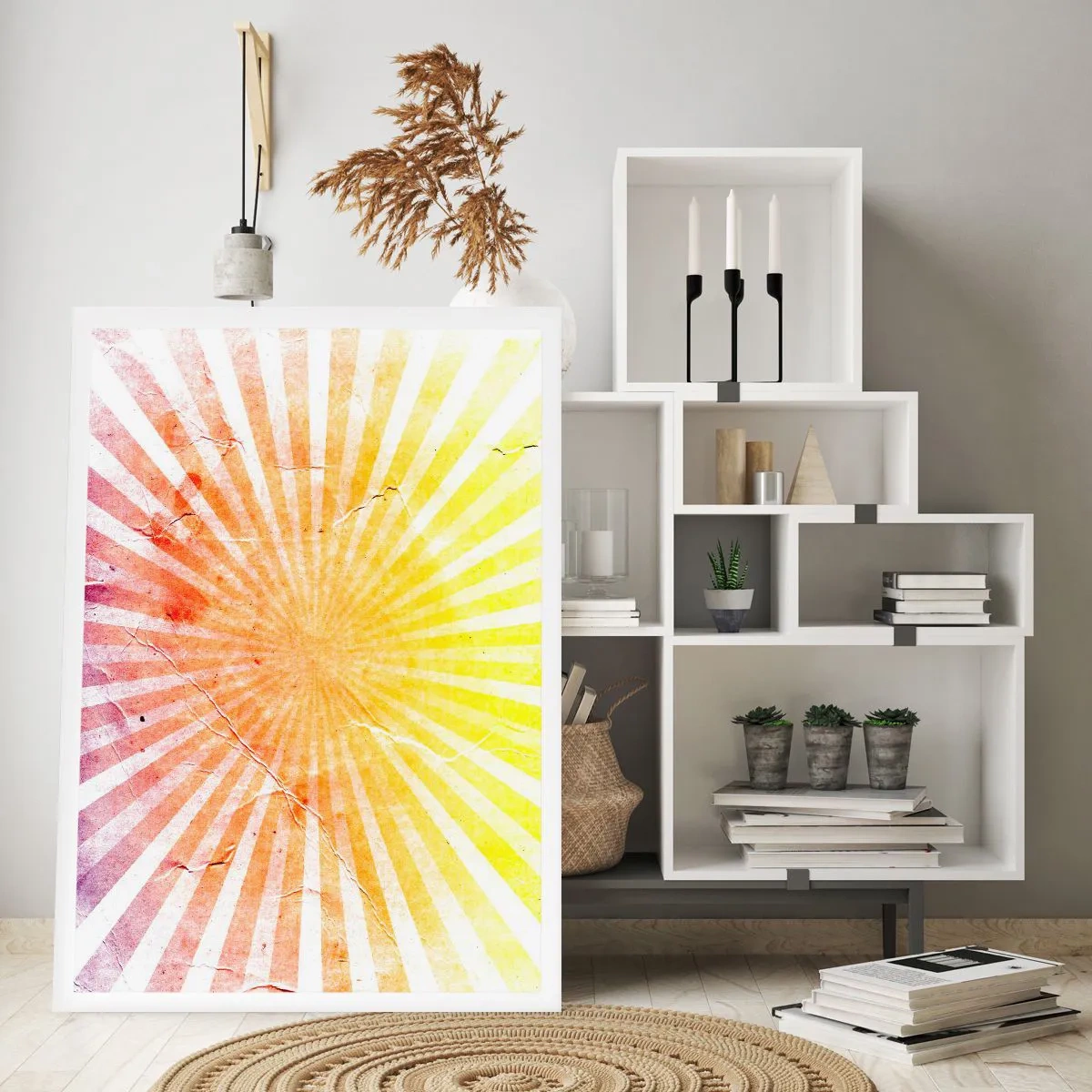 Affiche - Poster - Levant et couchant - 30x40 cm