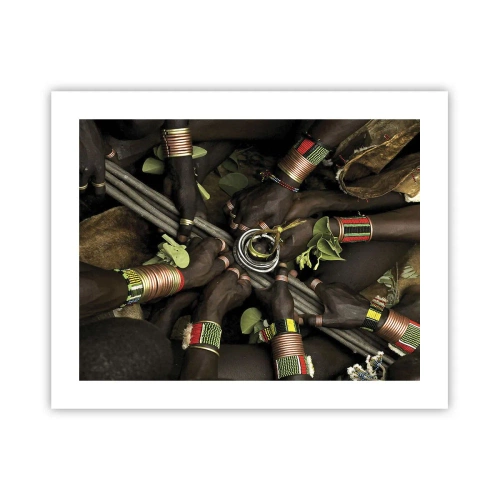 Affiche - Poster - Nous sommes ensemble - 50x40 cm