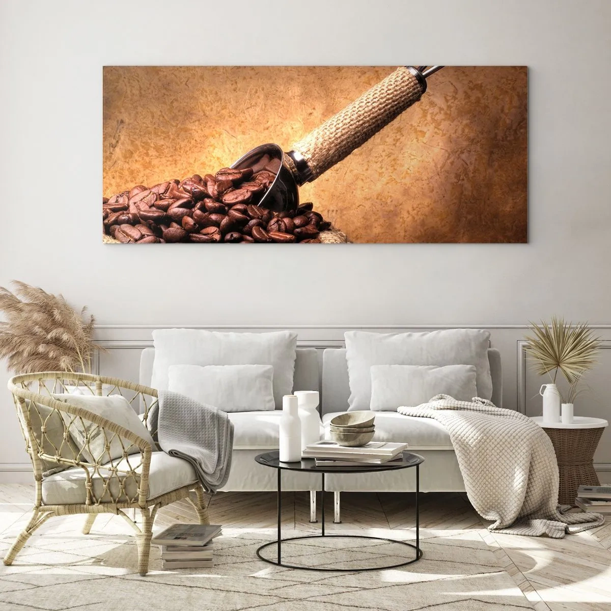 Impression sur verre - Image sur verre - A la source de la saveur - 90x30 cm