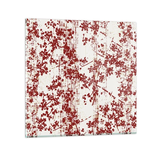 Impression sur verre - Image sur verre - Comme un calicot ancien - 30x30 cm