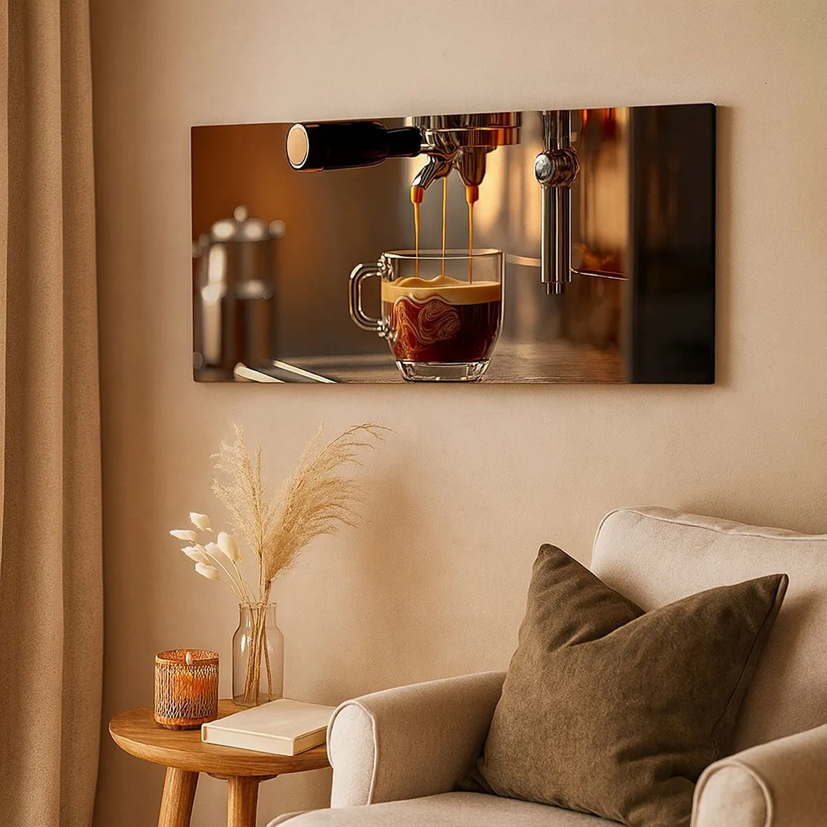 Impression sur toile - Image sur toile - Un mélange sensuel - 100x40 cm