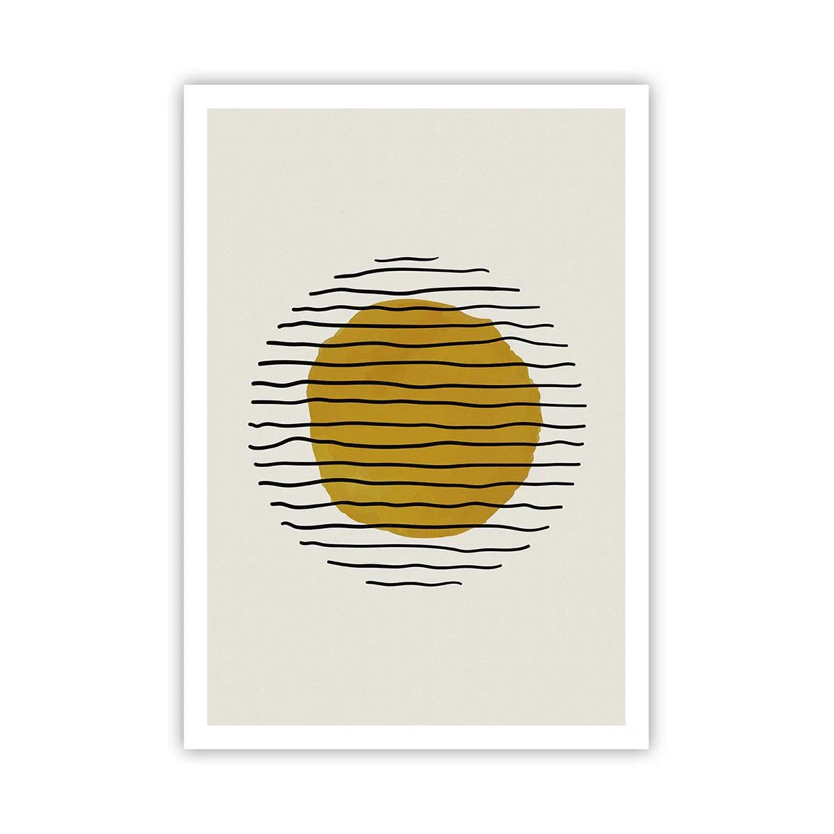 Affiche - Poster - Abstraction tremblante de chaleur - 70x100 cm
