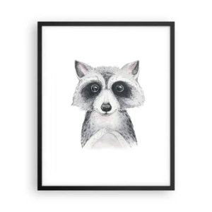 Affiche dans un cadre noir - Poster - Un moment pour s'émouvoir - 40x50 cm