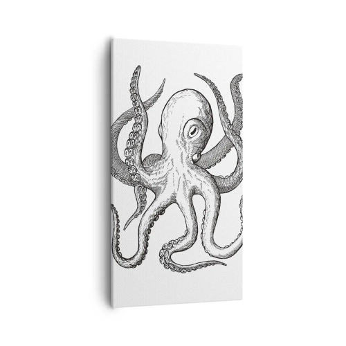 Impression sur toile - Image sur toile - Dansant avec les vagues - 55x100 cm