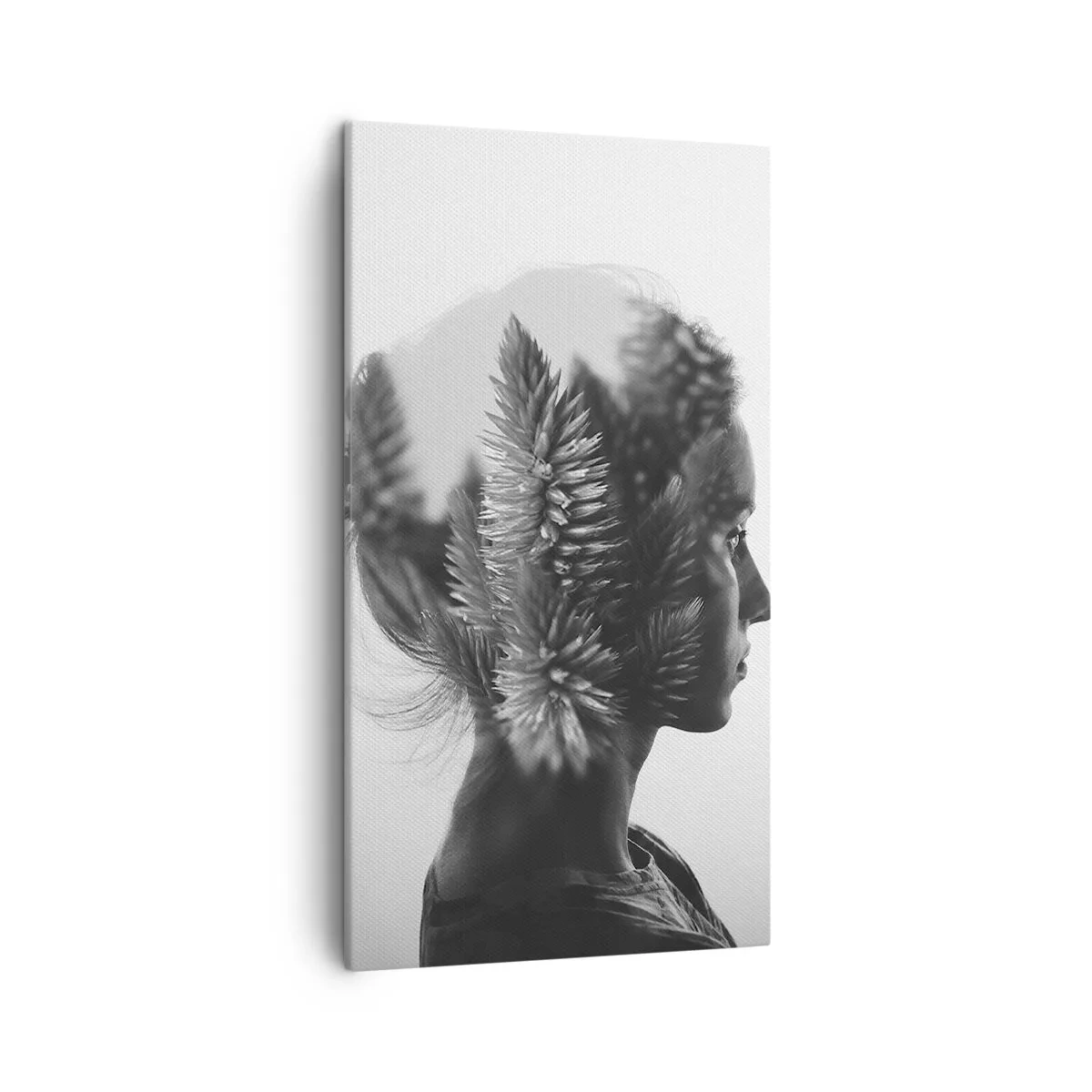 Impression sur toile - Image sur toile - Dame de la pinède - 45x80 cm