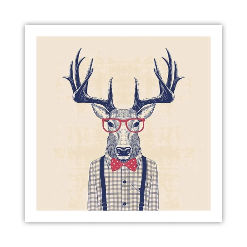 Affiche - Poster - Une extravagance amusante - 60x60 cm