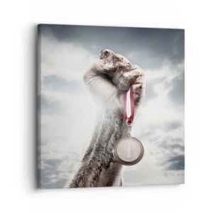 Impression sur toile - Image sur toile - Per aspera ad astra - 30x30 cm